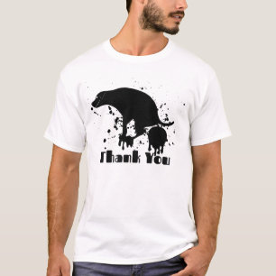 Thank You Pooping Dog T-Shirt