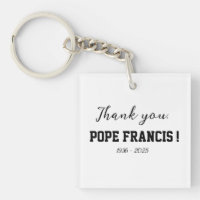Thank you, Pope Francis! passed away Wind Chime