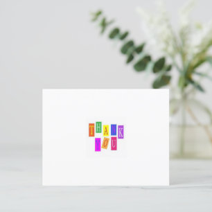 Thank You Post Card