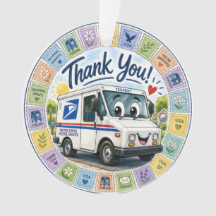 Thank you Postal Workers  Ornament