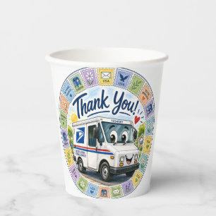Thank you Postal Workers  Paper Cups