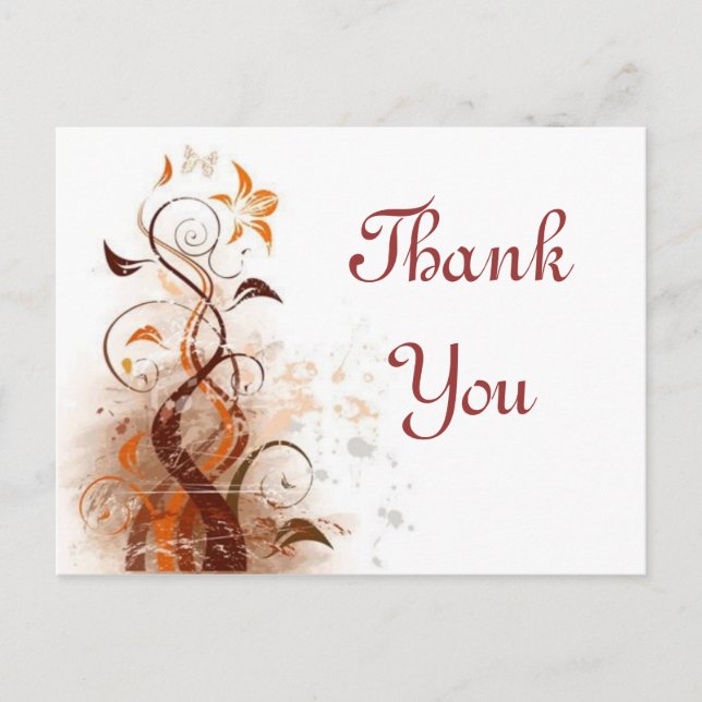 Thank You Postcard (Front)