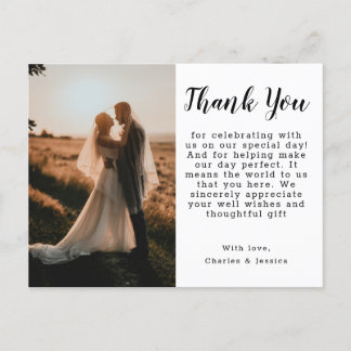 Thank You Postcard