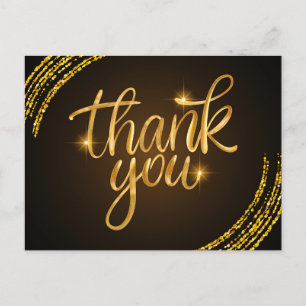 Thank you postcard