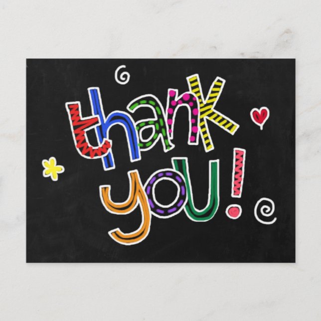 Thank You Postcard (Front)