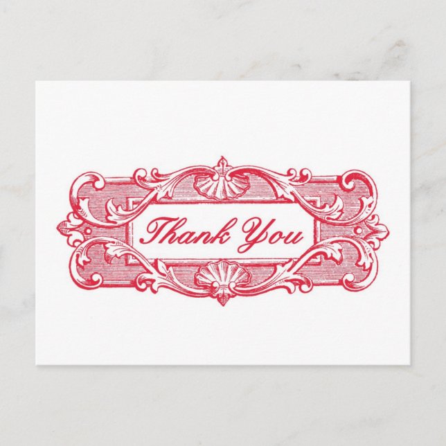 Thank You Postcard (Front)