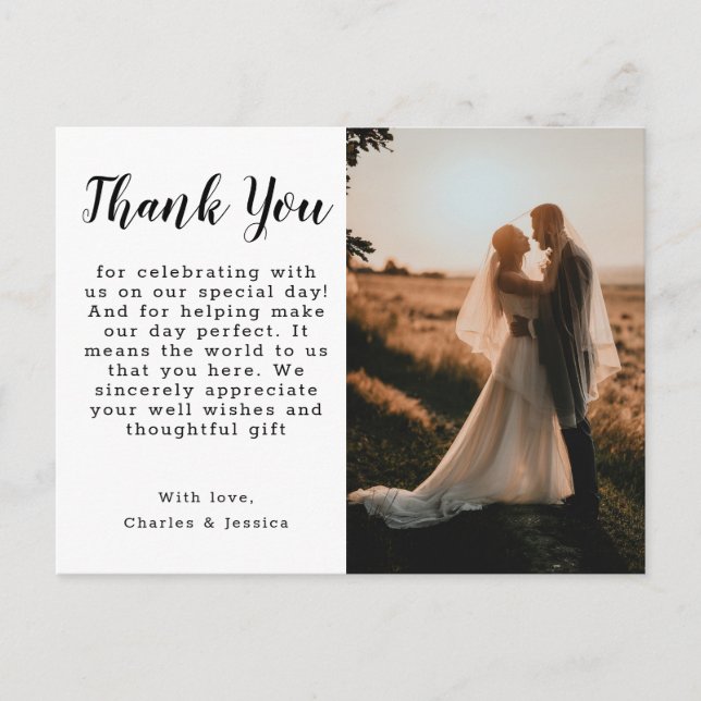 Thank You Postcard Mail (Front)