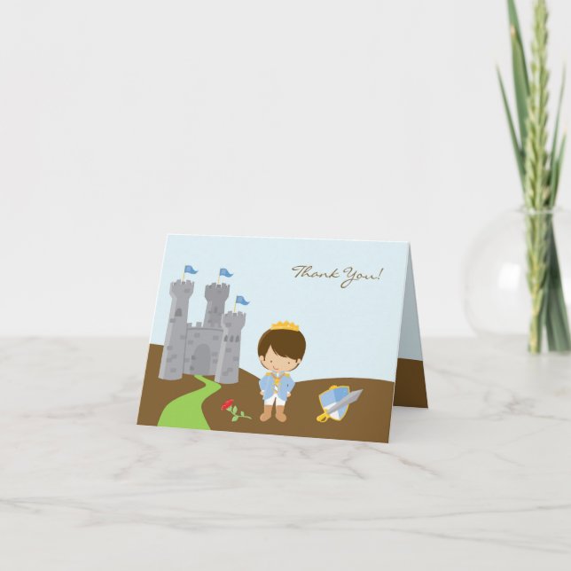 Thank You Prince Folded Card (Front)