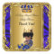Thank You Prince Royal Blue Baby Shower Regal Gold