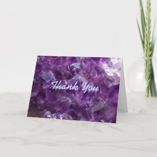 Thank you purple crystals gems jewels