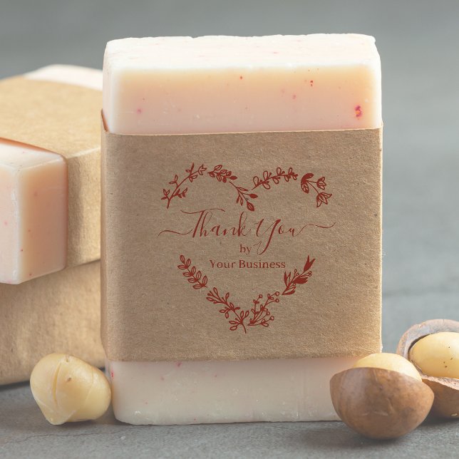 Thank You Quote with Modern Calligraphy Rubber Stamp (Creator Uploaded)