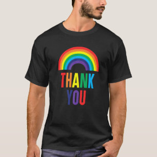 Thank You Rainbow Essential Key Workers T-Shirt