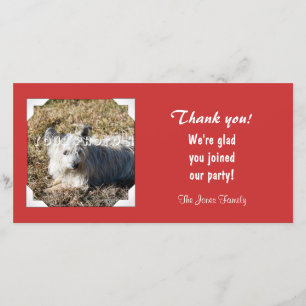 Thank you - Red Card