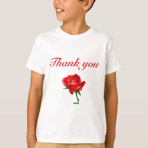 thank you red rose T-Shirt