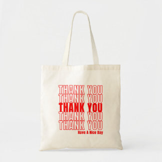 Thank You Reusable Grocery Bag