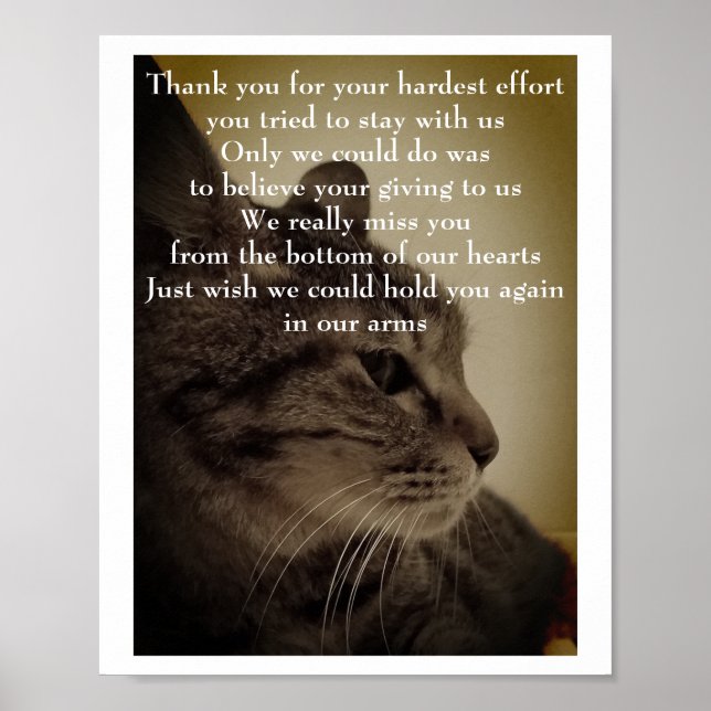 Thank you & RIP  Poster (Front)