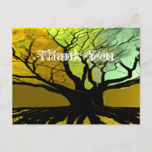 Thank You- Roots - Postcard