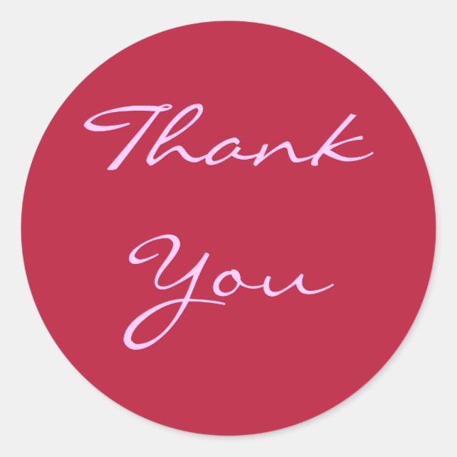 Thank You Rose Sticker (Front)