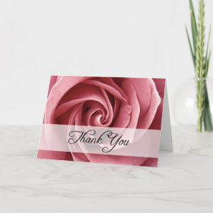 thank you : roses : card