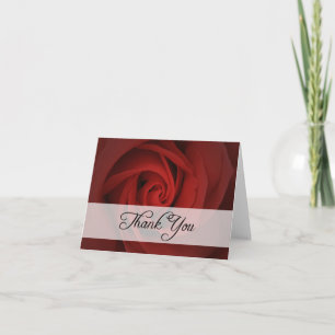 thank you : roses : card