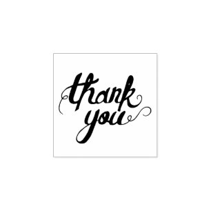 Thank You Rubber Stamp