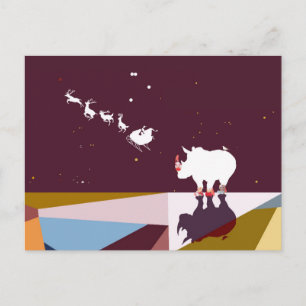 THANK YOU SANTA POSTCARD