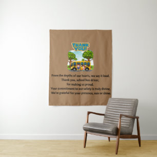 Thank You, School Bus Driver. Tapestry