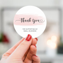 Thank You Script Elegant Small Business