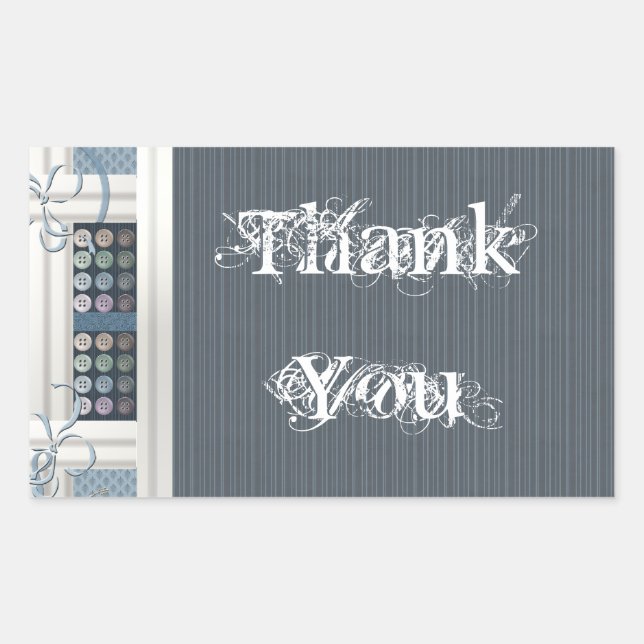 Thank You Sewing Addict Sticker (Front)