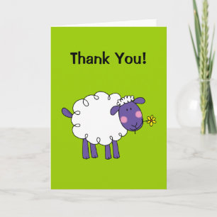 Thank You! (sheep) You Card