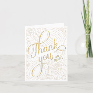 Thank You So Much Grateful For You Card