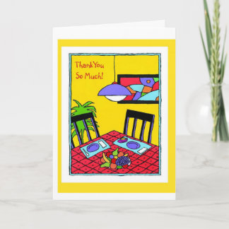 Thank You-So Much! Thank You Card