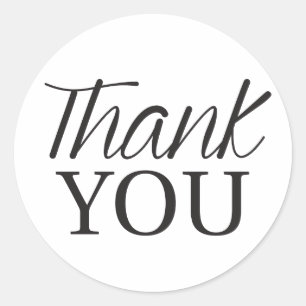 Thank You Sticker