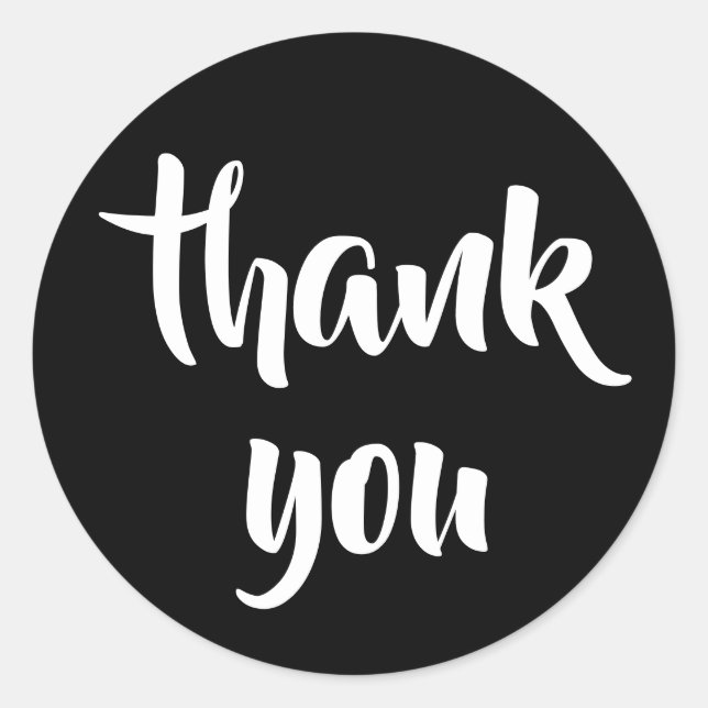 Thank You Sticker (Front)
