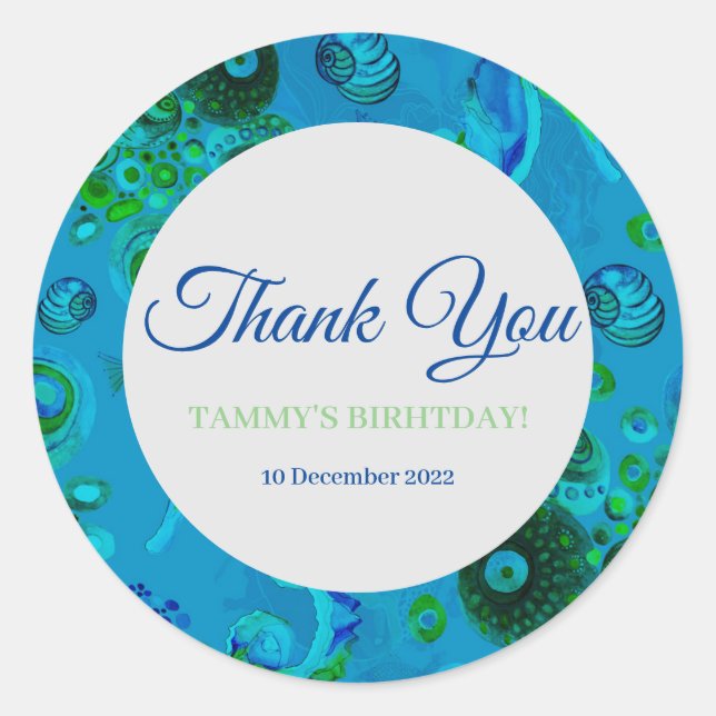 Thank You Sticker (Front)