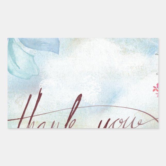 thank you sticker (Front)