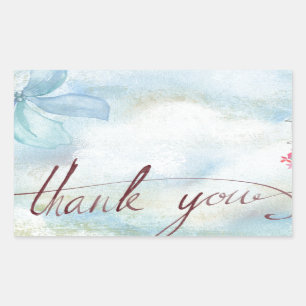 thank you sticker