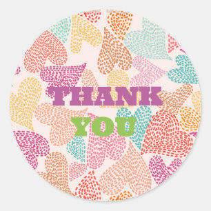 Thank you sticker