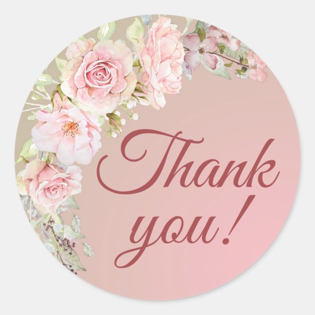 Thank You Sticker (Front)
