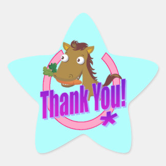 Thank you sticker