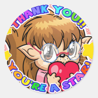 Thank You Sticker