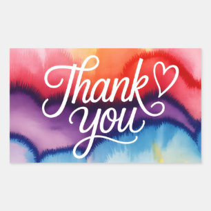 Thank You Sticker