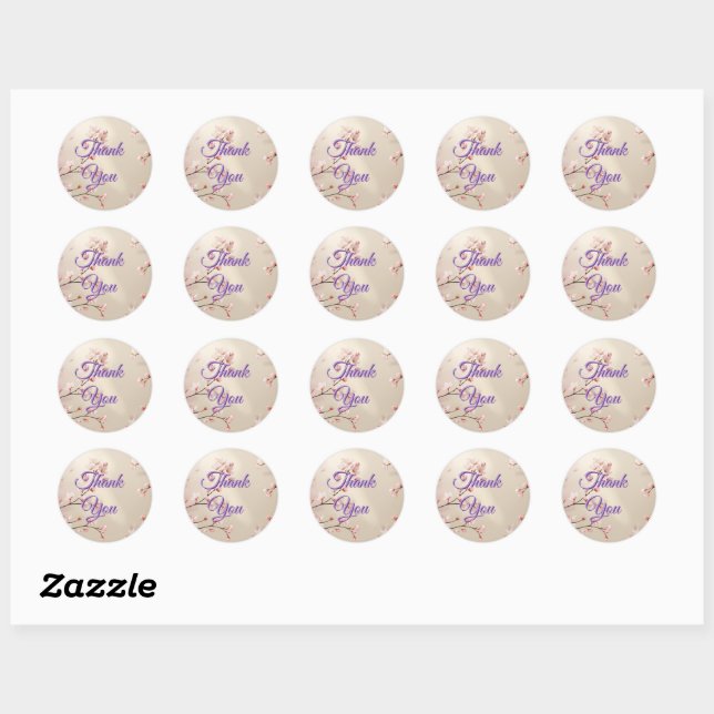Thank You Sticker (Sheet)