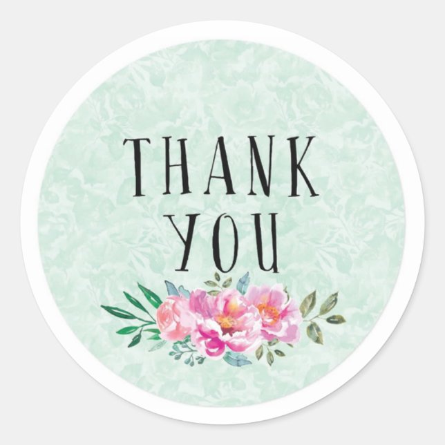 Thank You sticker (Front)