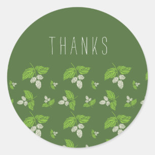 Thank You Sticker, favour sticker, envelope seal