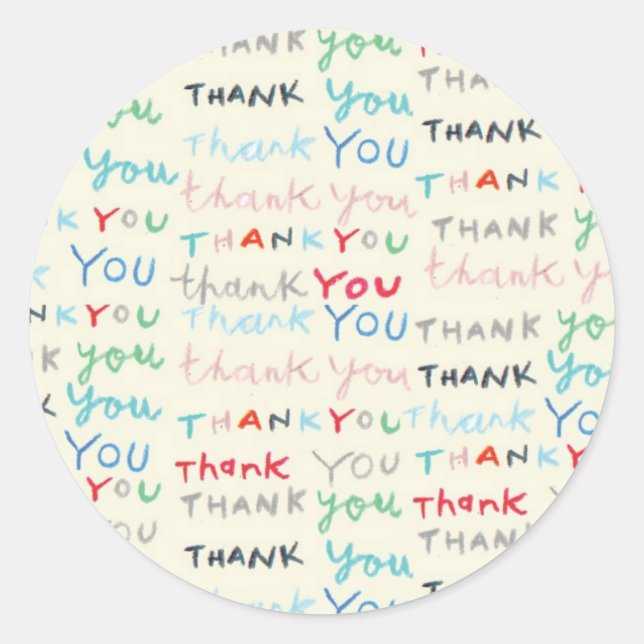 thank you stickers (Front)