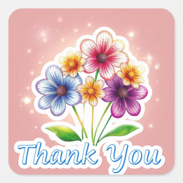 Thank you  Stickers (Front)