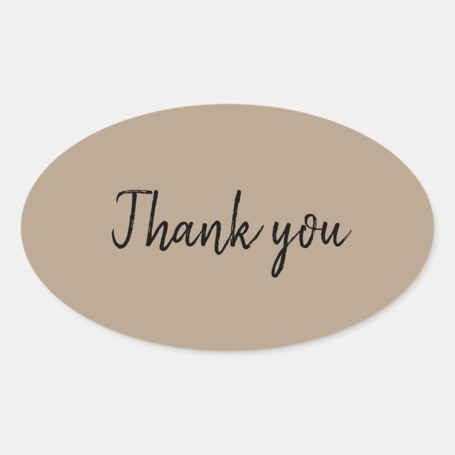 Thank you stickers (Front)