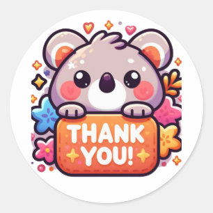 Thank you stickers