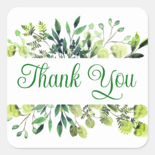 Thank you stickers or envelope seals